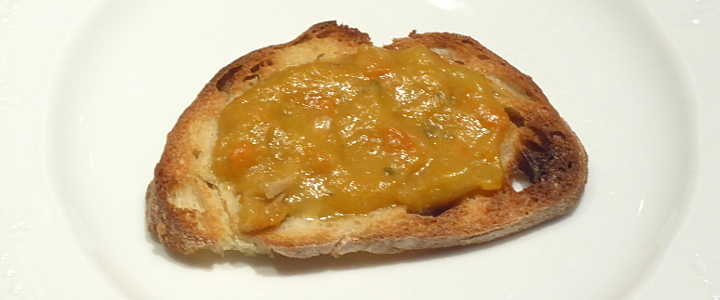 crostini al fondo di oca