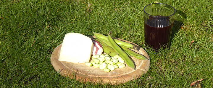 fave e pecorino