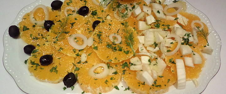 Orangensalat