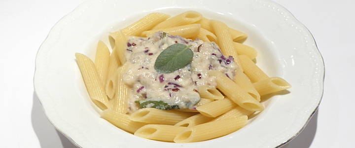 Nudeln mit Gorgonzola