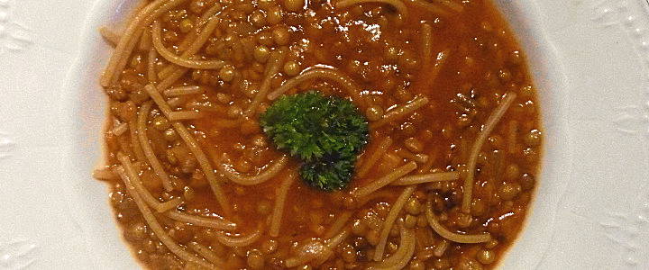 pasta e lenticchie