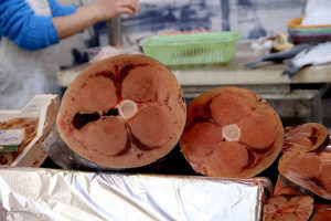 schwertfischfleisch
