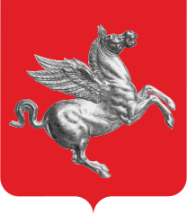 Flagge der Region Toskana