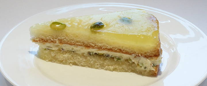 torta di cedro e pistacchio